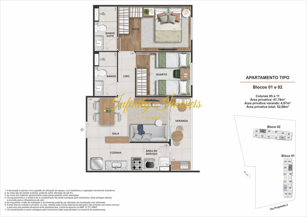 Apartamento, 2 quartos, 69 m² - Foto 41