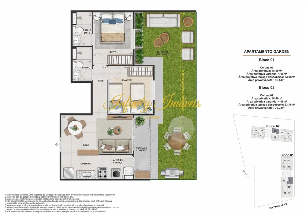Apartamento, 2 quartos, 69 m² - Foto 37
