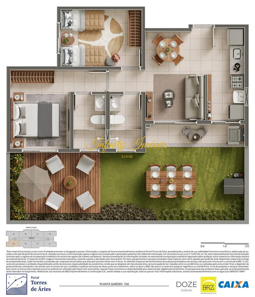 Apartamento, 2 quartos, 53 m² - Foto 30