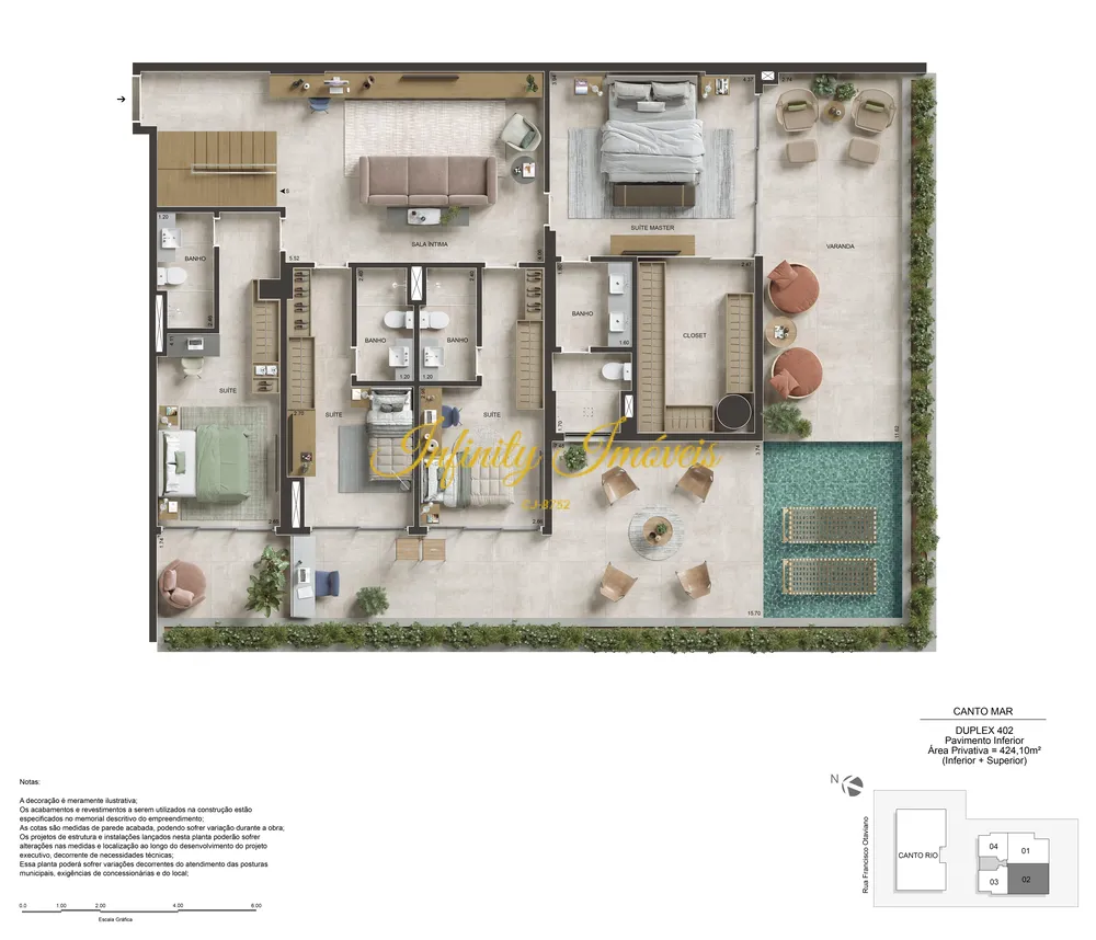 Apartamento, 4 quartos, 413 m² - Foto 22