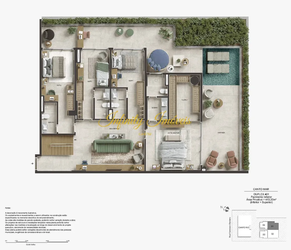 Apartamento, 4 quartos, 413 m² - Foto 30