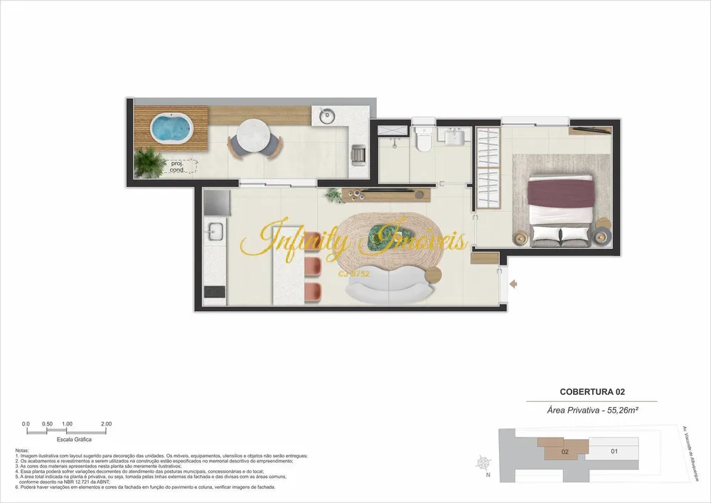 Apartamento, 1 quarto, 40 m² - Foto 18