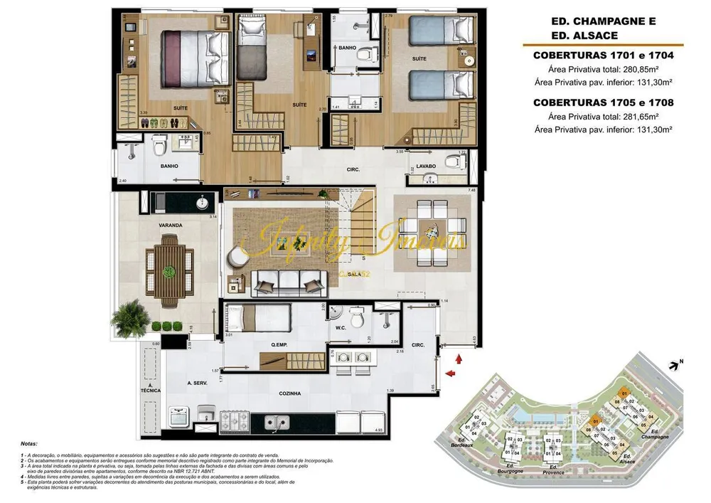 Apartamento, 3 quartos, 280 m² - Foto 38