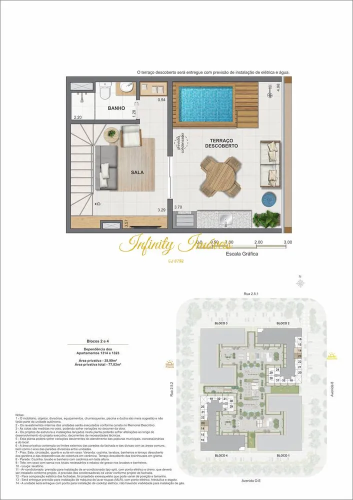 Cobertura, 1 quarto, 67 m² - Foto 48