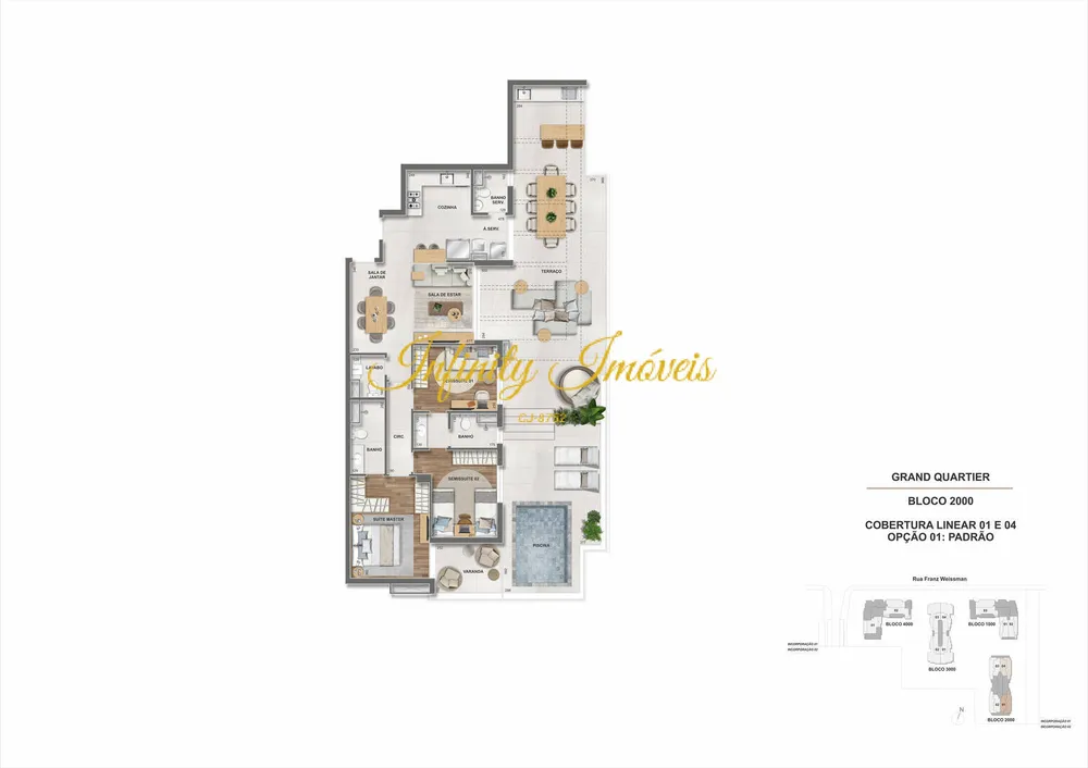 Apartamento, 2 quartos, 135 m² - Foto 82