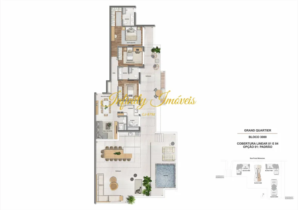 Apartamento, 2 quartos, 135 m² - Foto 80