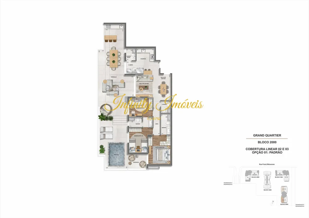 Apartamento, 2 quartos, 135 m² - Foto 81