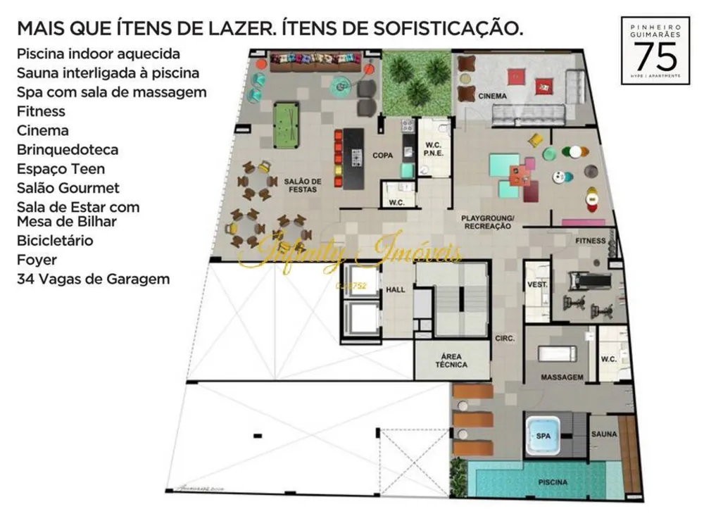 Apartamento, 3 quartos, 105 m² - Foto 71