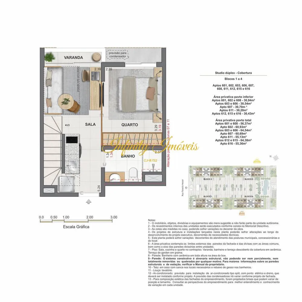 Apartamento, 1 quarto, 70 m² - Foto 24