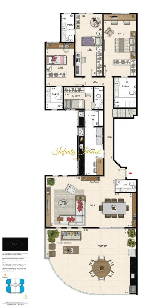 Apartamento, 3 quartos, 94 m² - Foto 16