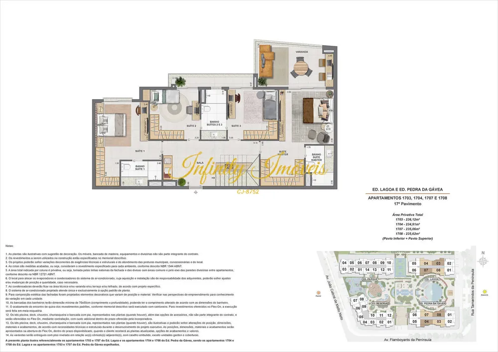 Apartamento, 3 quartos, 149 m² - Foto 43