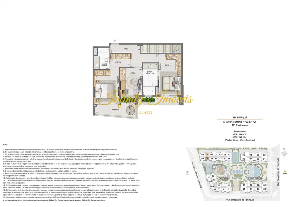 Apartamento, 3 quartos, 149 m² - Foto 35