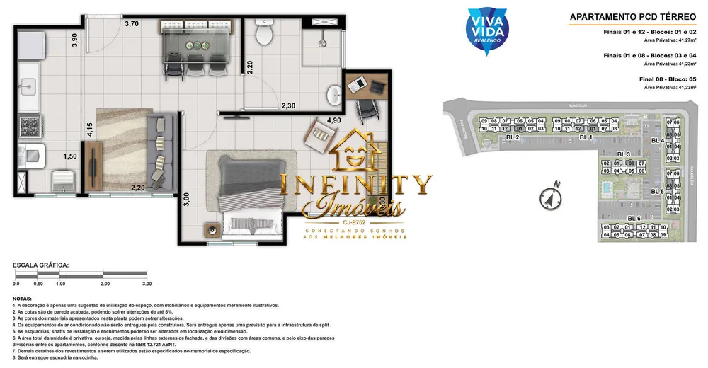 Apartamento, 2 quartos, 43 m² - Foto 26