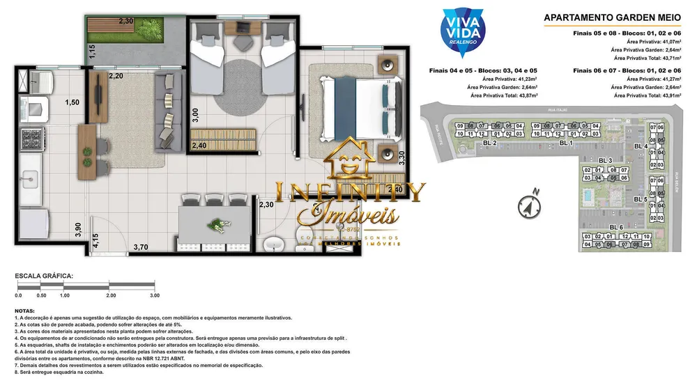 Apartamento, 2 quartos, 43 m² - Foto 28