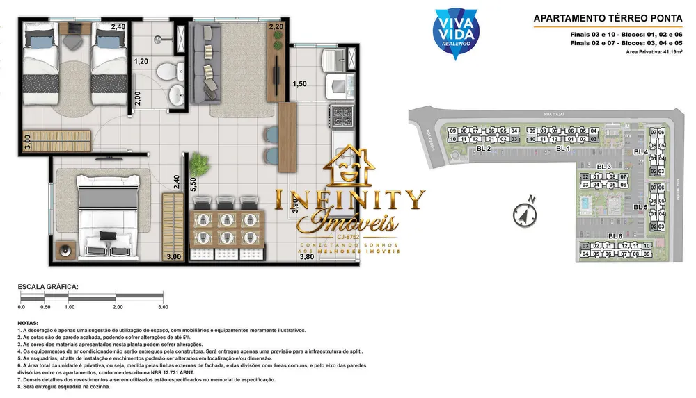 Apartamento, 2 quartos, 43 m² - Foto 27