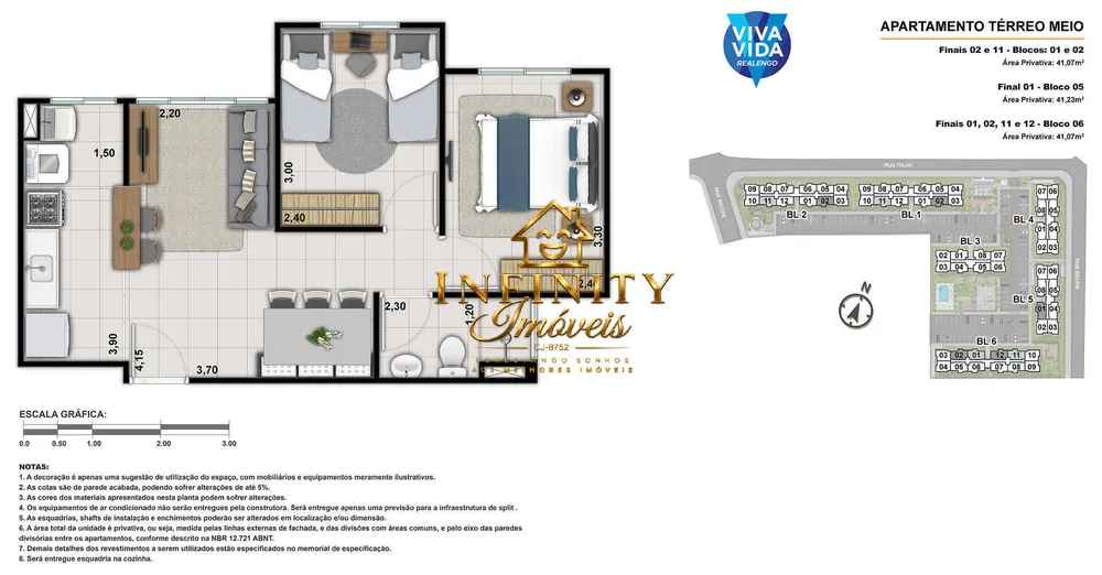 Apartamento, 2 quartos, 43 m² - Foto 24