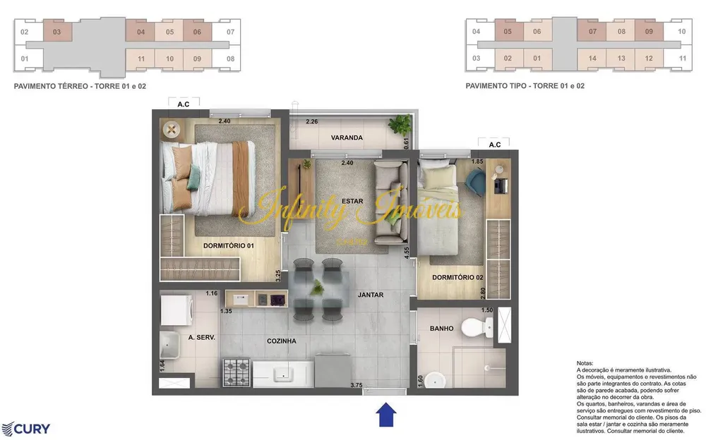 Apartamento, 2 quartos, 41 m² - Foto 18