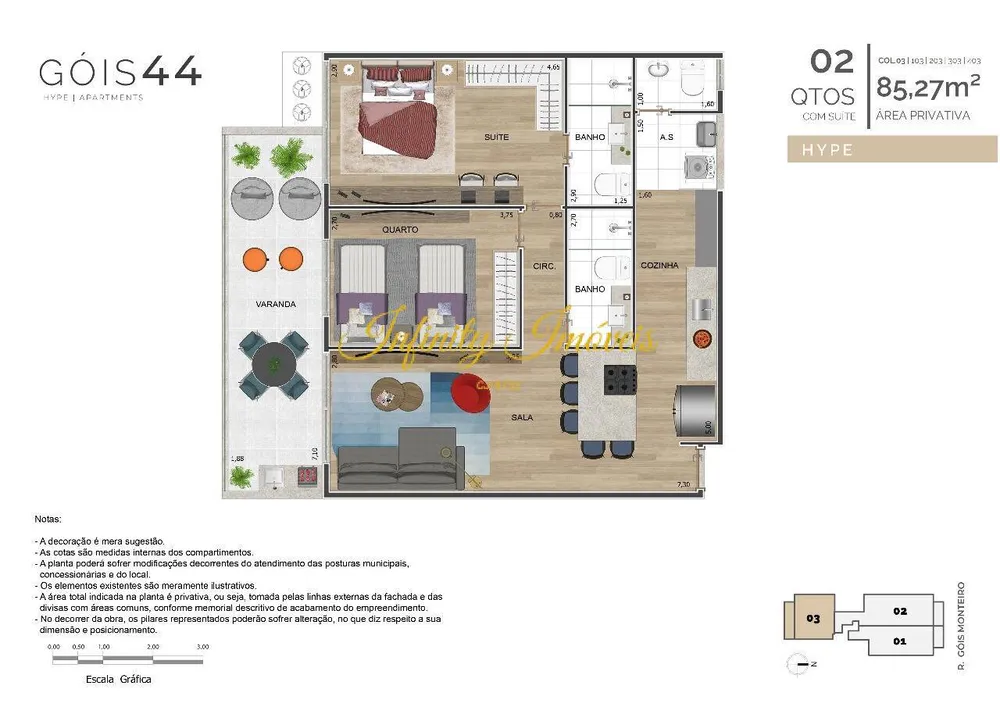 Apartamento, 2 quartos, 85 m² - Foto 15