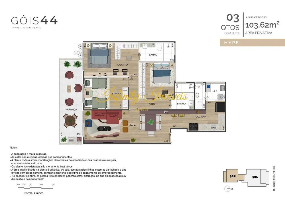 Apartamento, 2 quartos, 85 m² - Foto 17