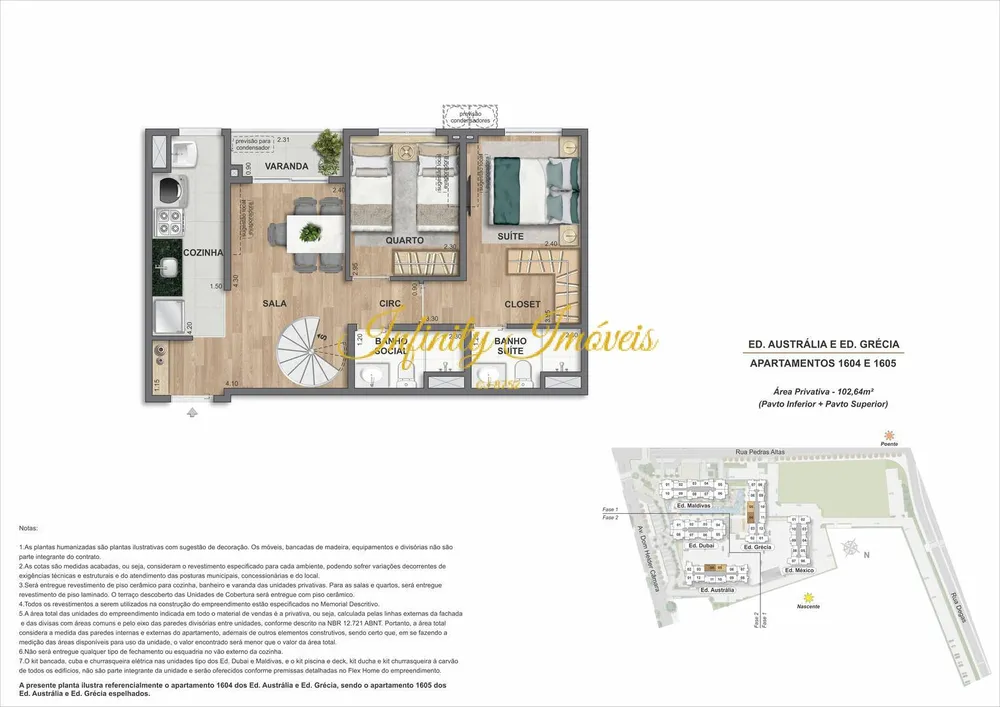 Cobertura, 2 quartos, 102 m² - Foto 67