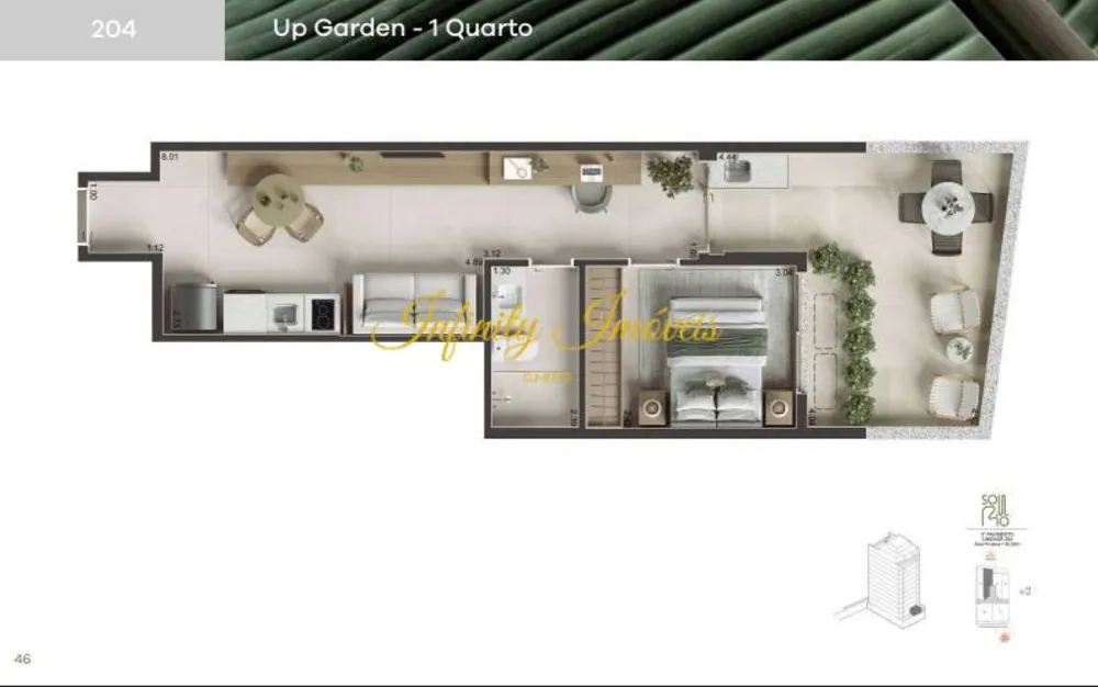 Apartamento, 2 quartos, 85 m² - Foto 22