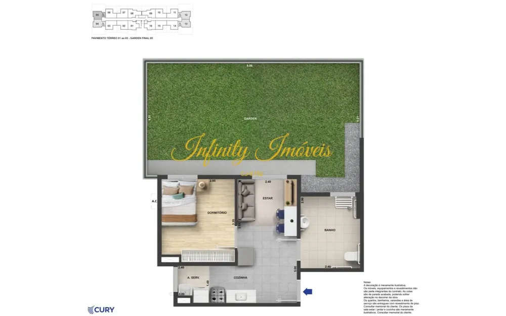 Apartamento, 1 quarto, 84 m² - Foto 22
