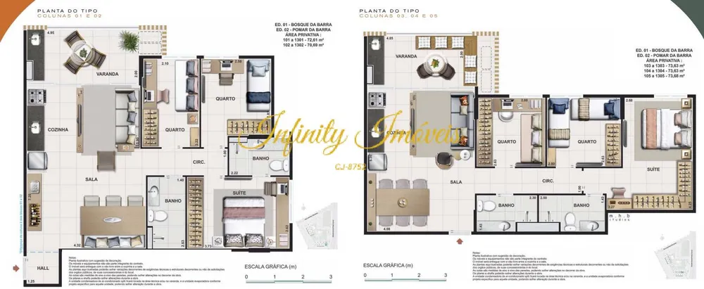 Apartamento, 3 quartos, 73 m² - Foto 39