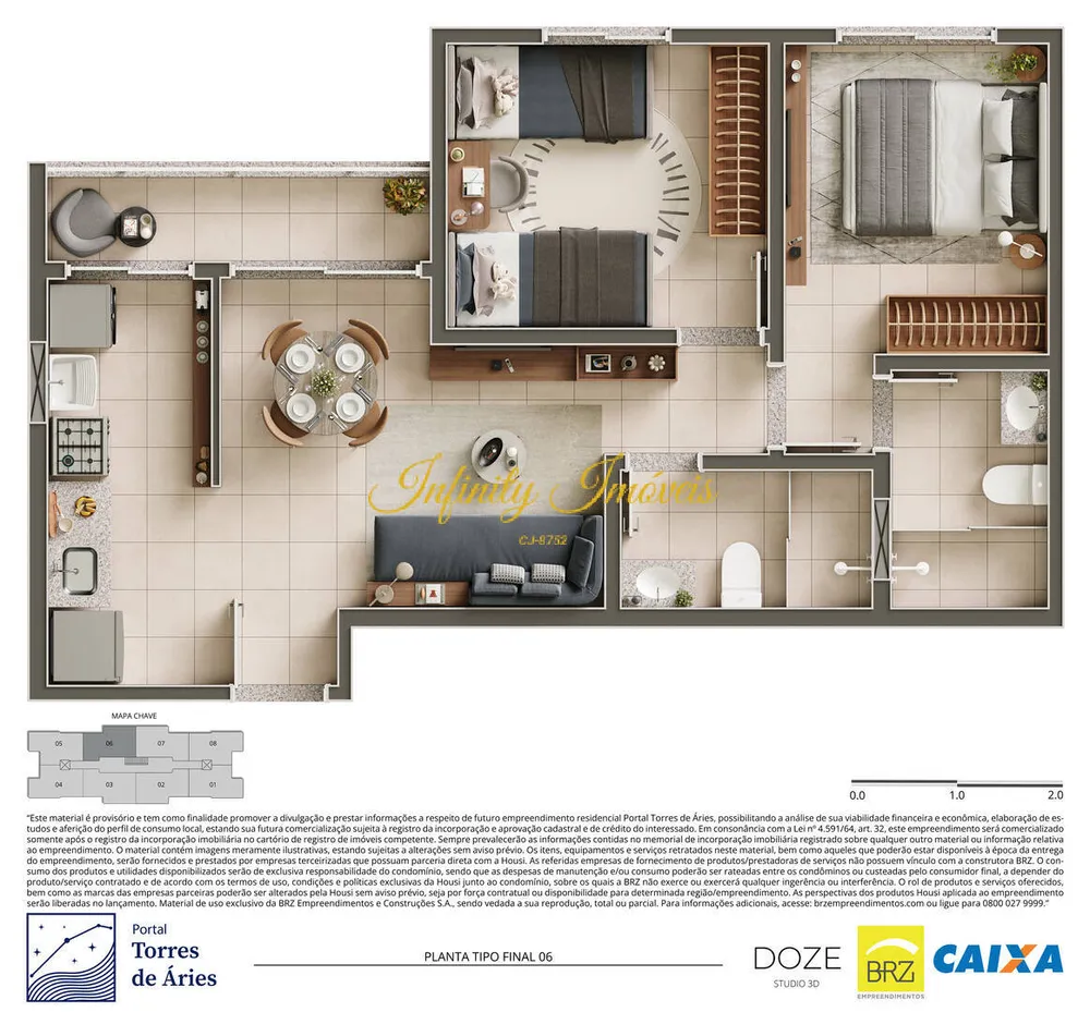Apartamento, 1 quarto, 45 m² - Foto 30