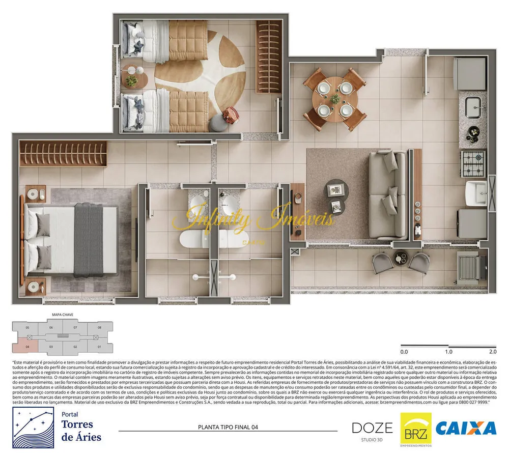 Apartamento, 1 quarto, 45 m² - Foto 31