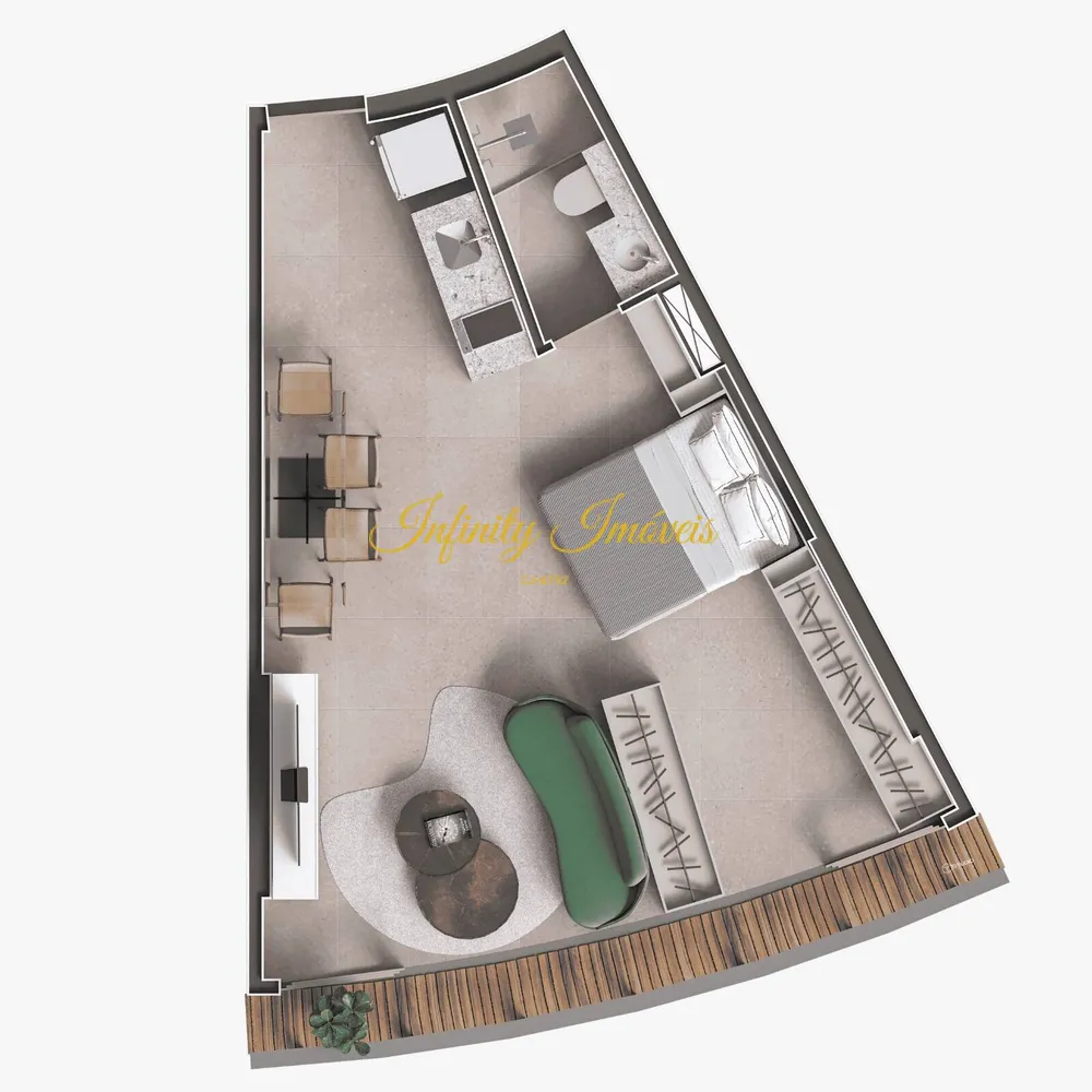Apartamento, 1 quarto, 40 m² - Foto 60
