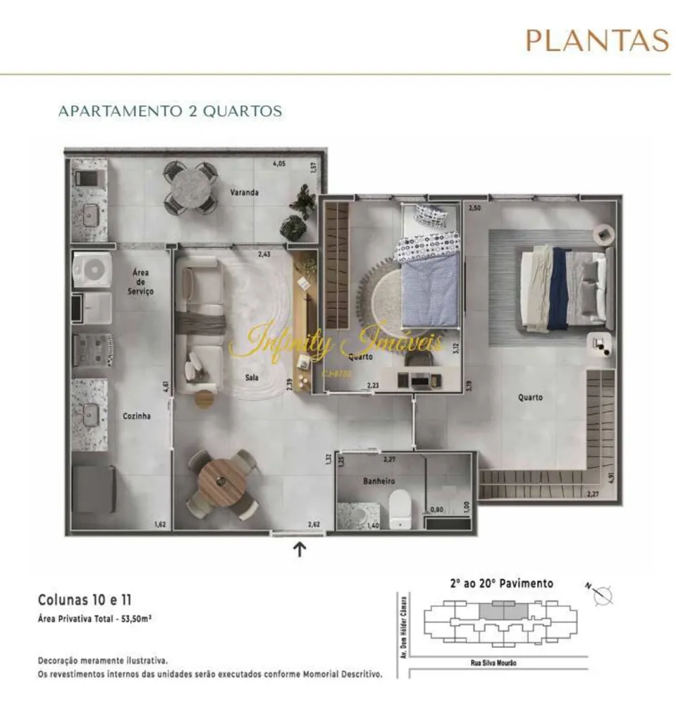 Apartamento, 2 quartos, 57 m² - Foto 22