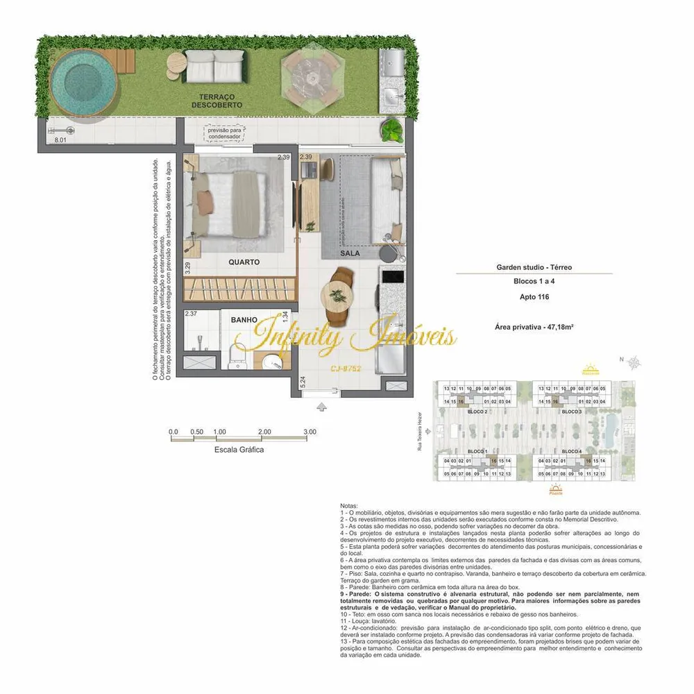 Apartamento, 1 quarto, 74 m² - Foto 23