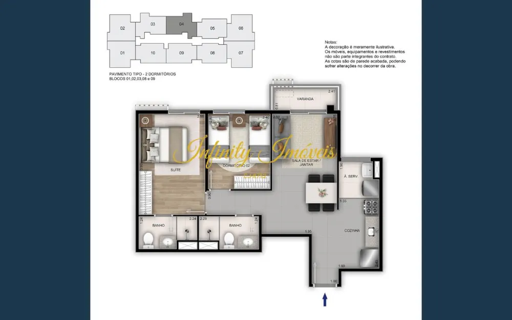Apartamento, 3 quartos, 84 m² - Foto 24