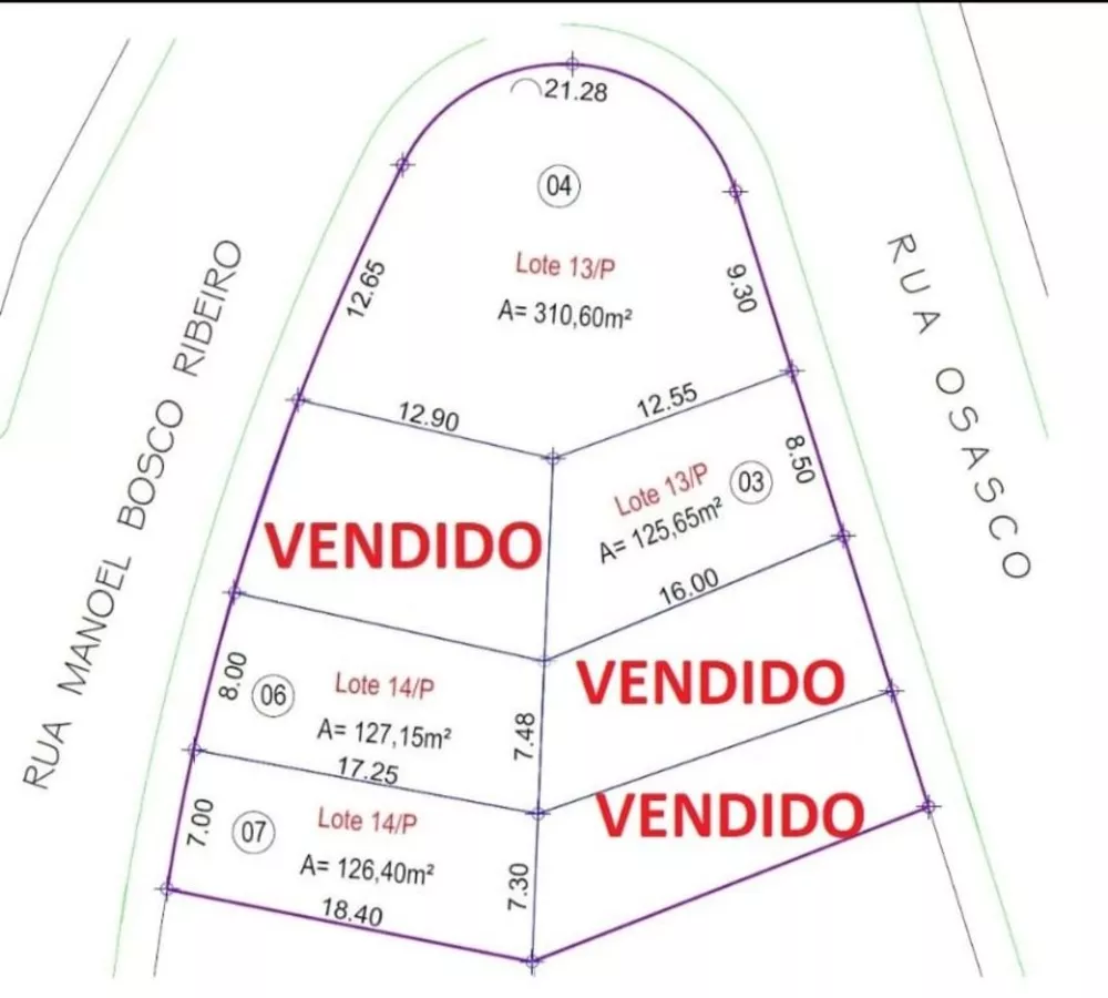 Terreno à venda, 132m² - Foto 3