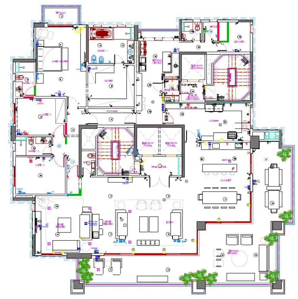 Apartamento, 3 quartos, 385 m² - Foto 11
