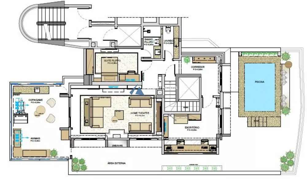 Cobertura, 4 quartos, 420 m² - Foto 1