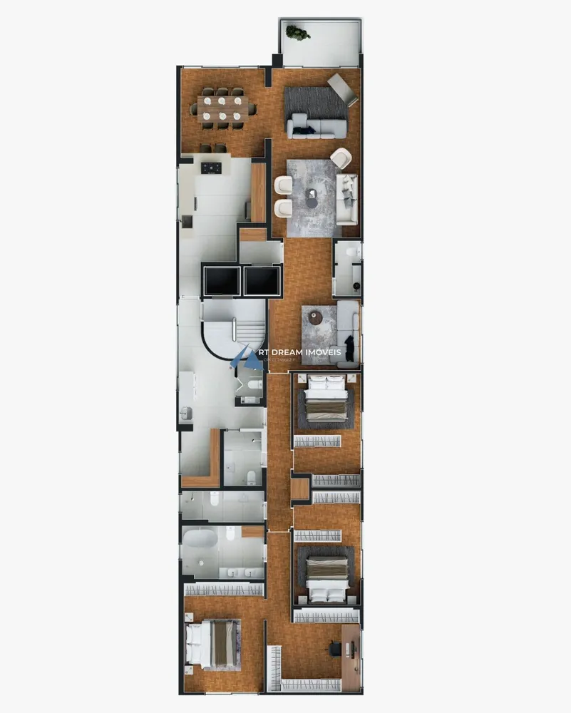Apartamento, 3 quartos, 229 m² - Foto 4