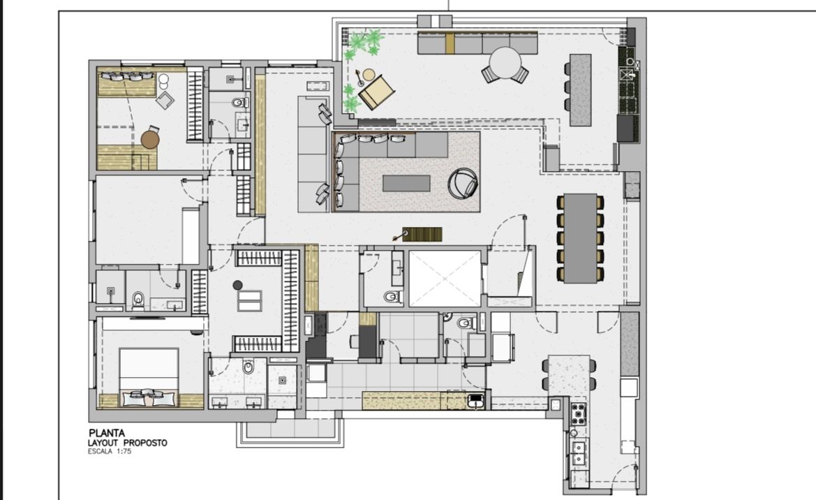 Apartamento à venda com 3 quartos, 241m² - Foto 13