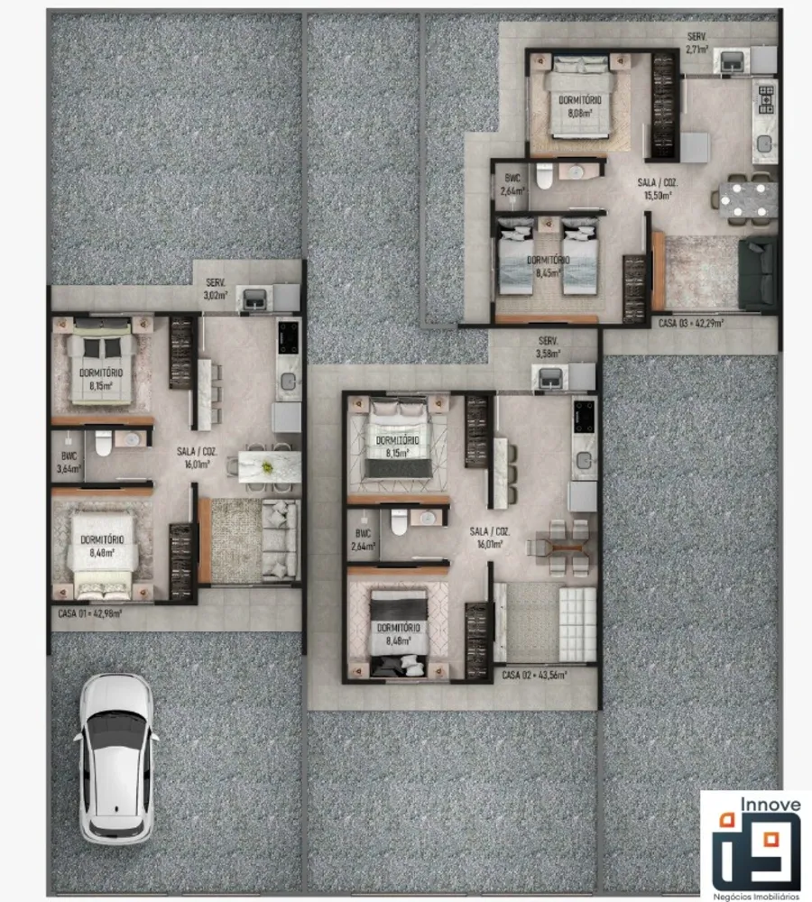Casa, 2 quartos, 123 m² - Foto 18
