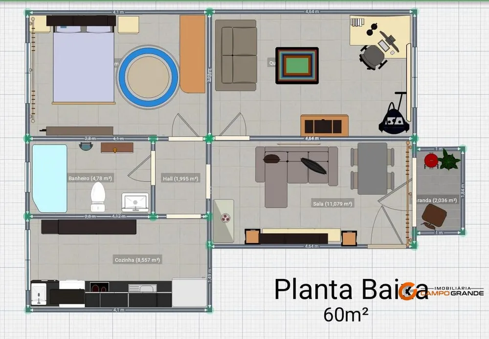 Apartamento, 2 quartos, 60 m² - Foto 10