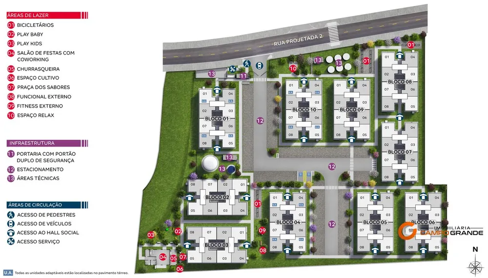 Apartamento, 2 quartos, 41 m² - Foto 2