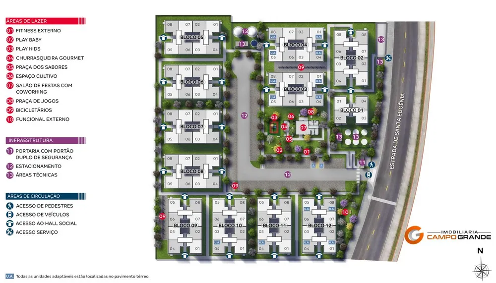 Apartamento, 2 quartos, 41 m² - Foto 2