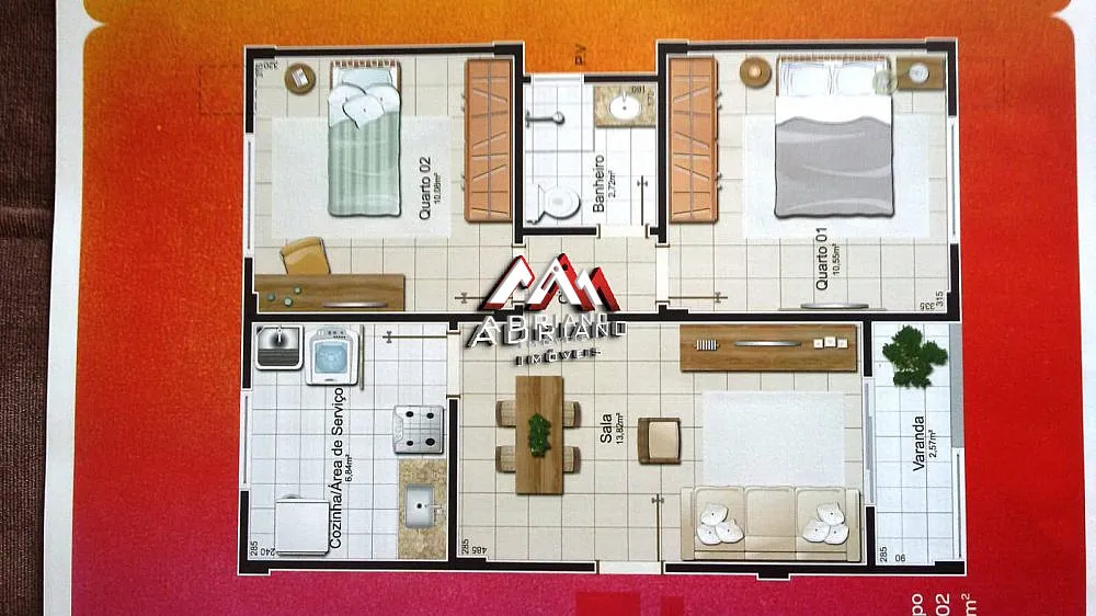 Apartamento, 2 quartos, 60 m² - Foto 16