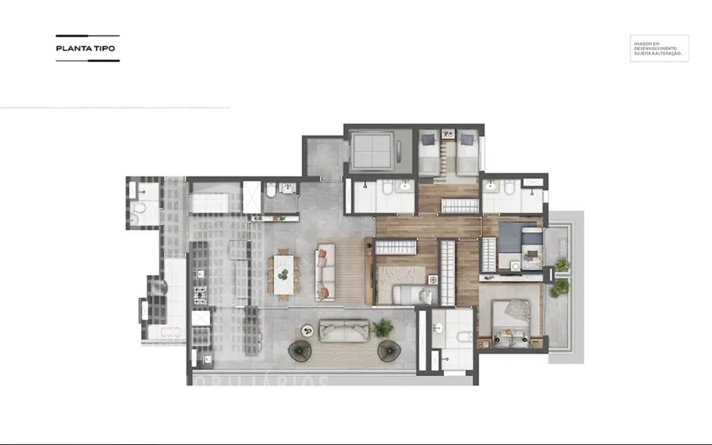 Apartamento, 4 quartos, 146 m² - Foto 9