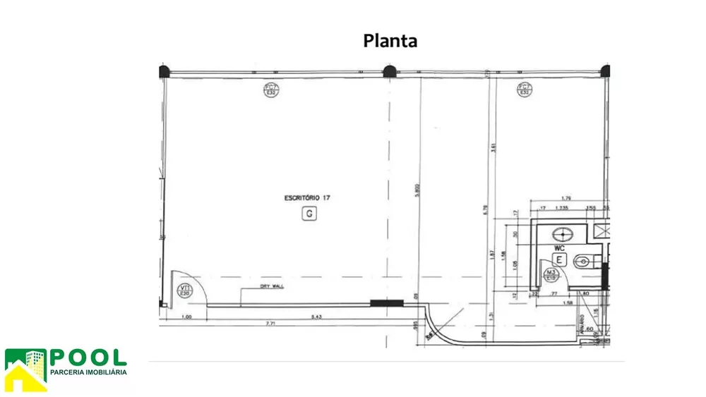 Conjunto Comercial-Sala para alugar, 74m² - Foto 4