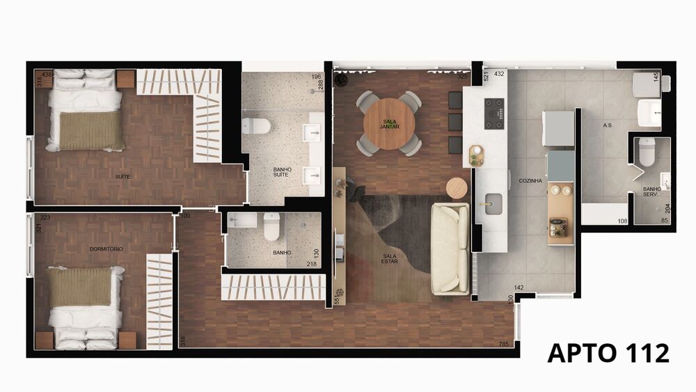 Apartamento, 2 quartos, 97 m² - Foto 4