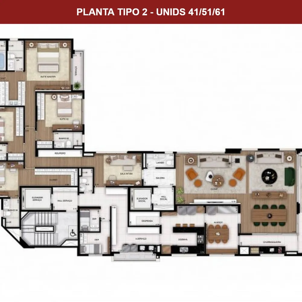 Apartamento, 4 quartos, 330 m² - Foto 1