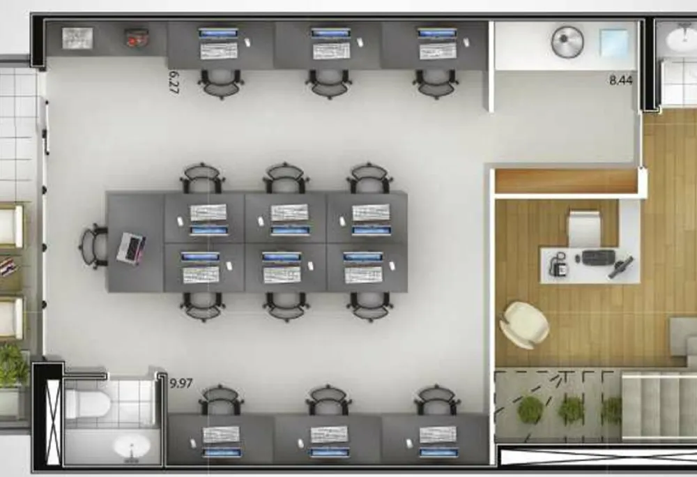 Sala-Conjunto, 160 m² - Foto 12