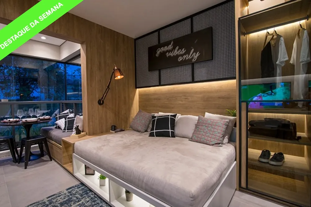 Apartamento, 1 quarto, 35 m² - Foto 1
