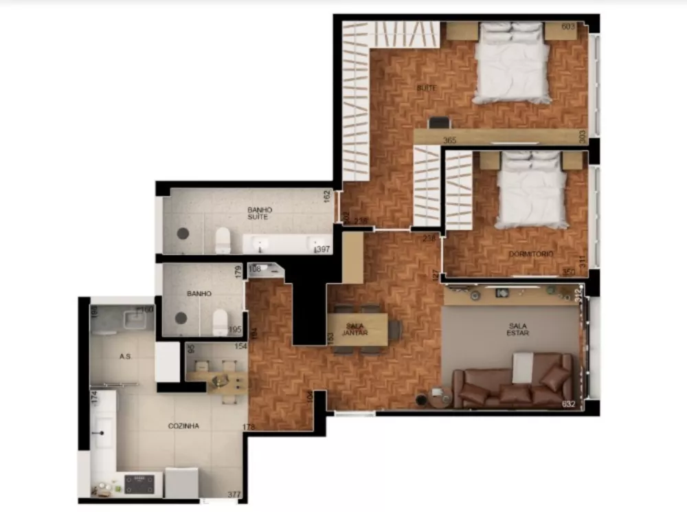 Apartamento à venda com 2 quartos, 120m² - Foto 4